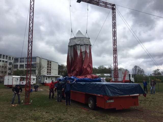 Aufbau Zirkus 02
