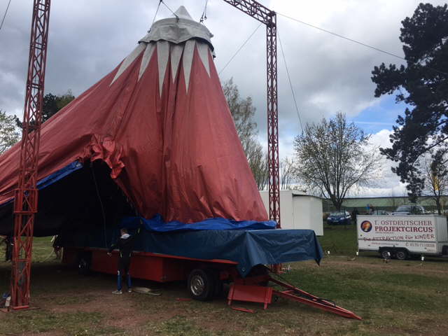 Aufbau Zirkus 05